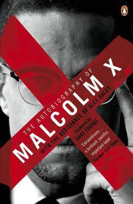 Book cover for The Autobiography of Malcolm X