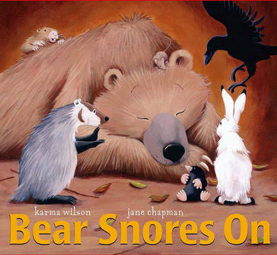 Book cover for Bear Snores On