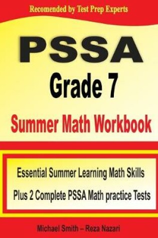 Cover of PSSA Grade 7 Summer Math Workbook