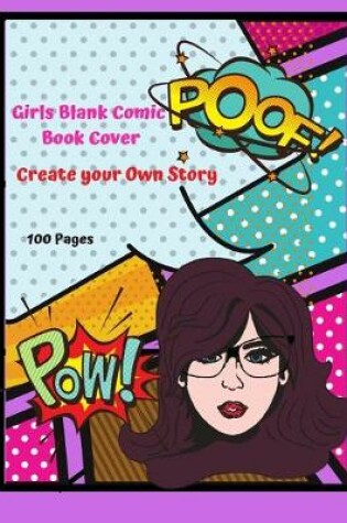 Cover of Girls Blank Comic Book Cover