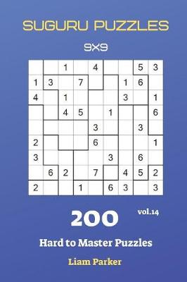 Book cover for Suguru Puzzles - 200 Hard to Master Puzzles 9x9 vol.14