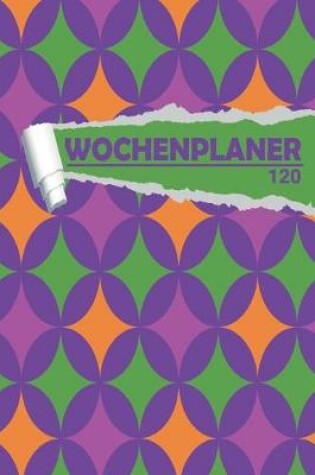 Cover of Wochenplaner Retro Muster 70er 80er Jahre