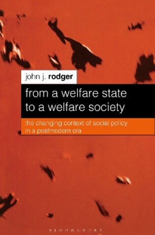 Cover of From a Welfare State to a Welfare Society