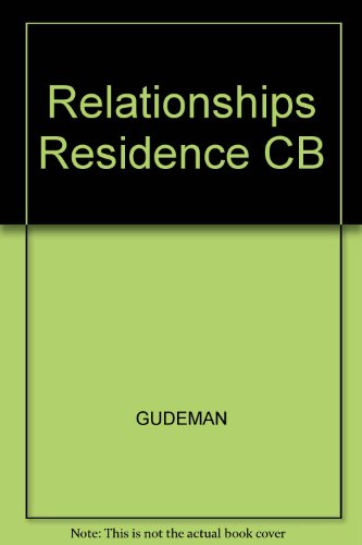 Book cover for Relationships Residence CB