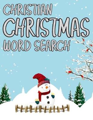 Book cover for Christian Christmas Word Search