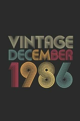 Cover of Vintage December 1986