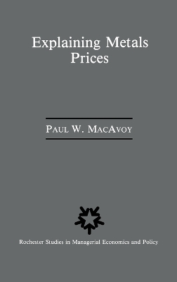 Book cover for Explaining Metals Prices