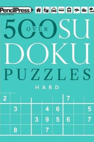 Cover of Over 500 Sudoku Puzzles Hard