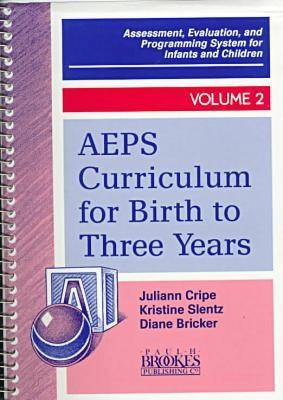 Book cover for AEPS Curriculum for Birth to Three Years