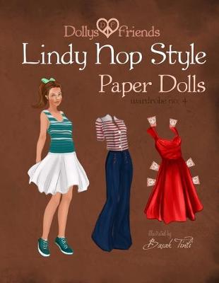 Book cover for Dollys and Friends Lindy Hop Style Paper Dolls