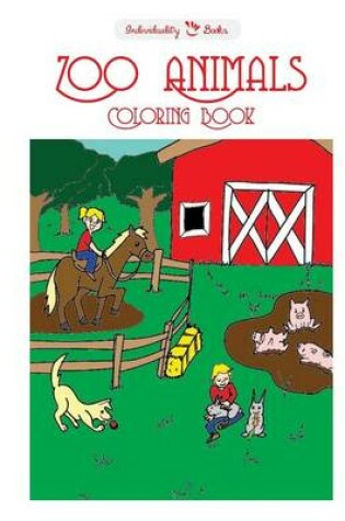 Cover of Zoo Animals Coloring Book