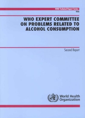 Cover of WHO Expert Committee on Problems Related to Alcohol Consumption