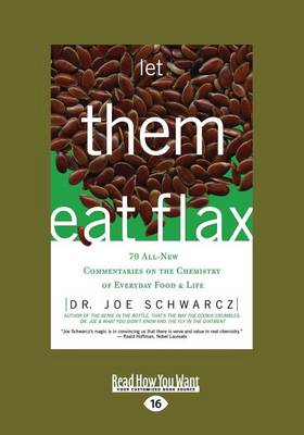 Book cover for Let them Eat Flax!