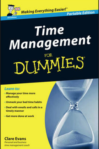 Cover of Time Management For Dummies - UK
