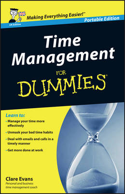 Book cover for Time Management For Dummies - UK