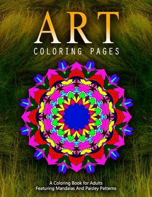 Book cover for ART COLORING PAGES - Vol.9