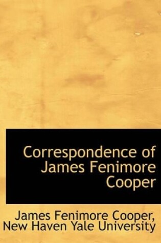 Cover of Correspondence of James Fenimore Cooper