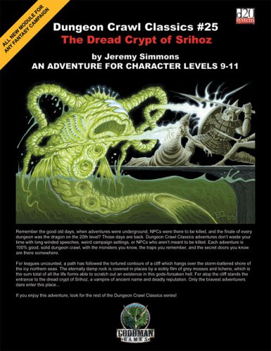 Cover of The Dread Crypt of Srihoz