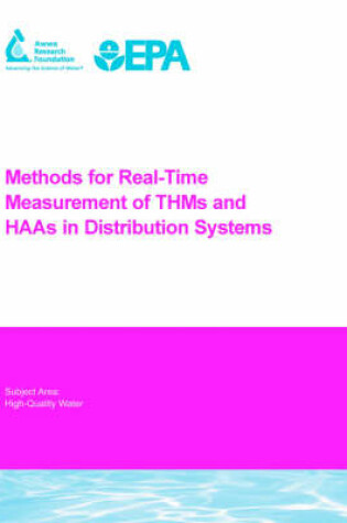 Cover of Methods for Real-Time Measurement of THMs and HAAs in Distribution Systems