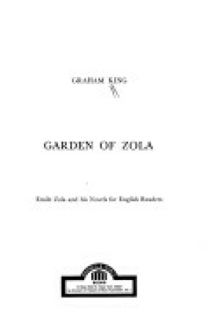 Cover of Garden of Zola