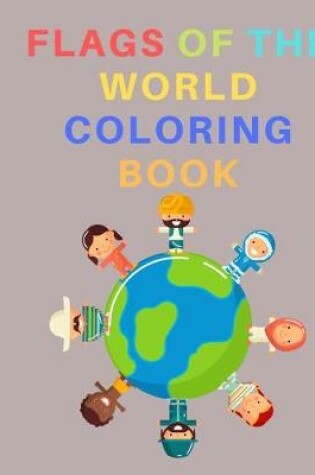 Cover of flags of the world coloring book