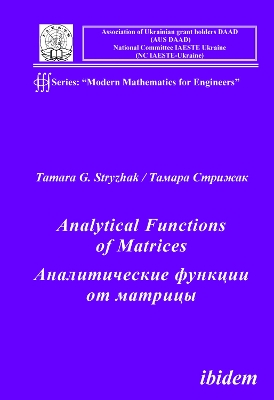 Book cover for Analytical Functions of Matrices.