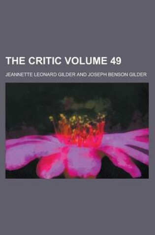 Cover of The Critic Volume 49