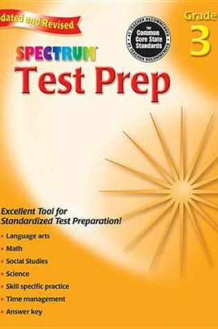 Cover of Test Prep, Grade 3