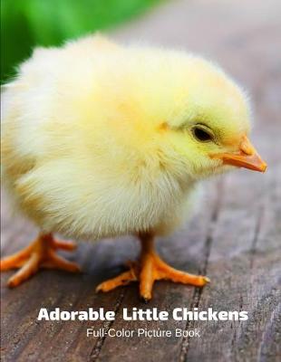 Book cover for Adorable Little Chickens Full-Color Picture Book