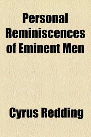 Cover of Personal Reminiscences of Eminent Men