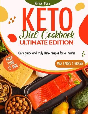 Book cover for Keto Diet Cookbook Ultimate Edition