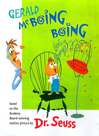 Book cover for Gerald Mcboing Boing