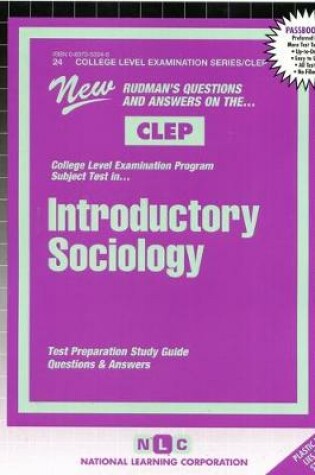 Cover of INTRODUCTORY SOCIOLOGY