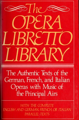 Cover of Opera Libretto Library