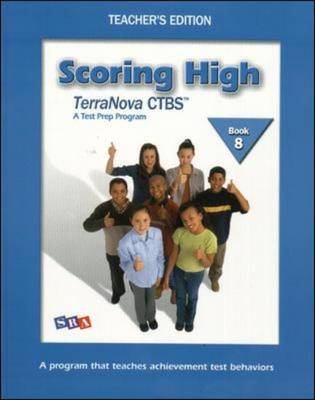 Book cover for Scoring High on Terra Nova, Teacher Edition Grade 8