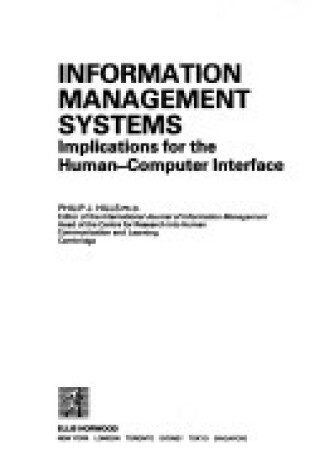 Cover of Information Management Systems