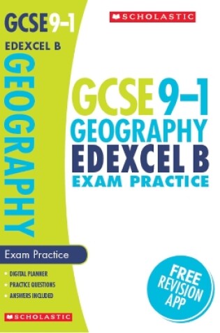 Cover of Geography Exam Practice Book for Edexcel B