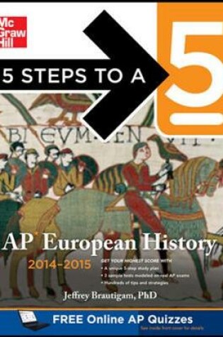 Cover of 5 Steps to a 5 AP European History, 2014-2015 Edition