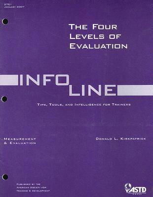 Book cover for The Four Levels of Evaluation