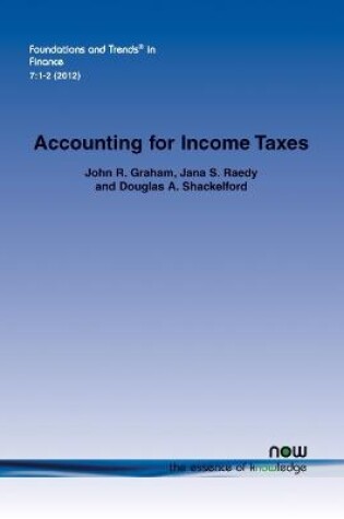 Cover of Accounting for Income Taxes