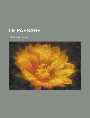 Book cover for Le Paesane