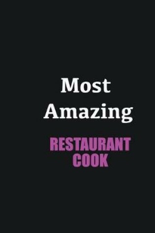 Cover of Most Amazing Restaurant Cook