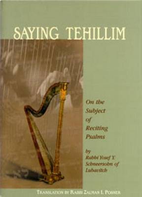 Book cover for Saying Tehillim