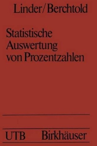 Cover of Statistische Auswertung von Prozentzahlen