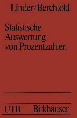 Book cover for Statistische Auswertung von Prozentzahlen