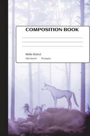 Cover of Unicorn Composition Book
