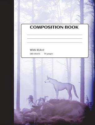 Book cover for Unicorn Composition Book