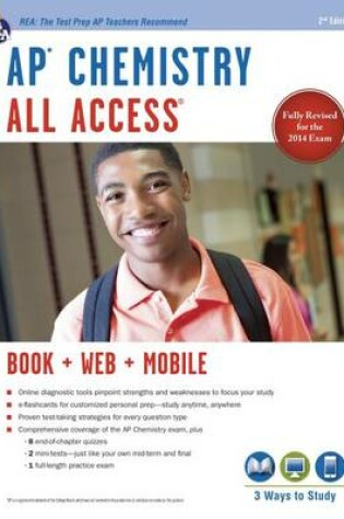 Cover of AP Chemistry All Access Book + Online + Mobile