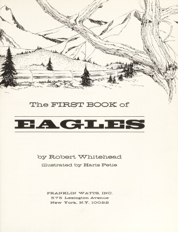 Book cover for First Book of Eagles