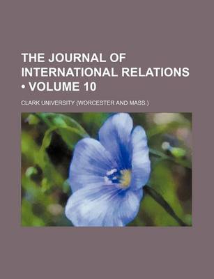 Book cover for The Journal of International Relations (Volume 10)